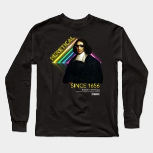 Spinoza - Heretical Since 1656 Long Sleeve T-Shirt